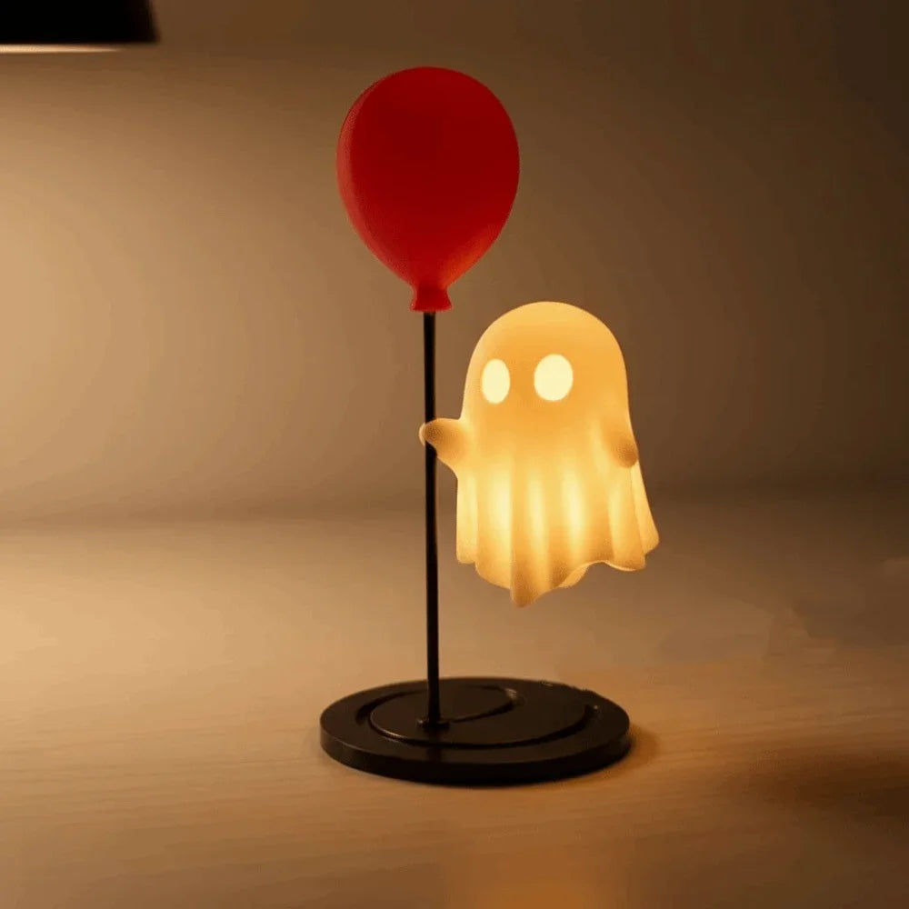Cute Ghost Night Light .. "Meet your new little glowing friend"