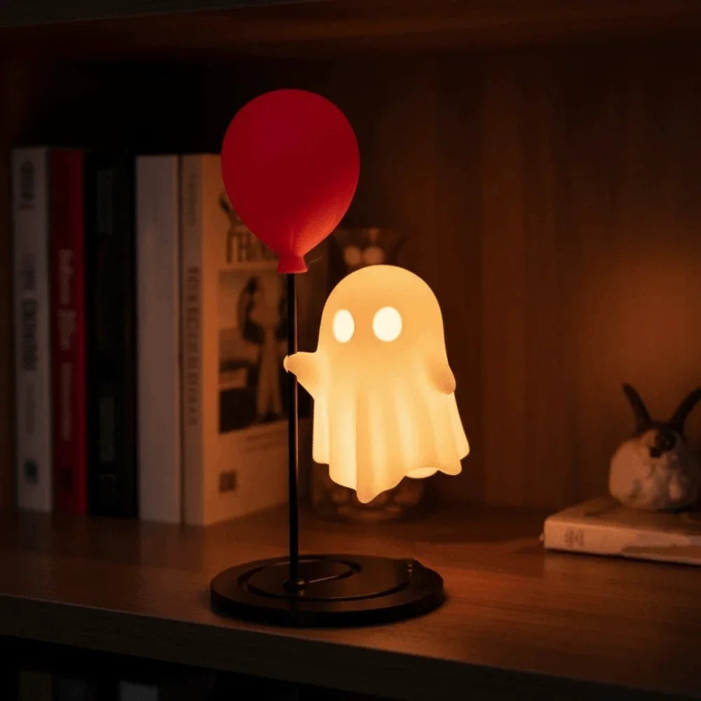 Cute Ghost Night Light .. "Meet your new little glowing friend"