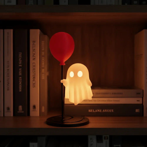 Cute Ghost Night Light .. "Meet your new little glowing friend"